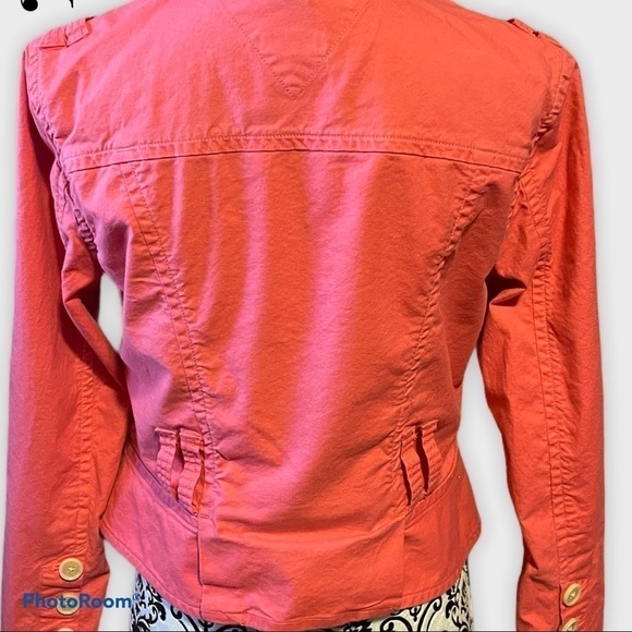 TOMMY HILFIGER Pink Button Up Blazer - Picture 3 of 6